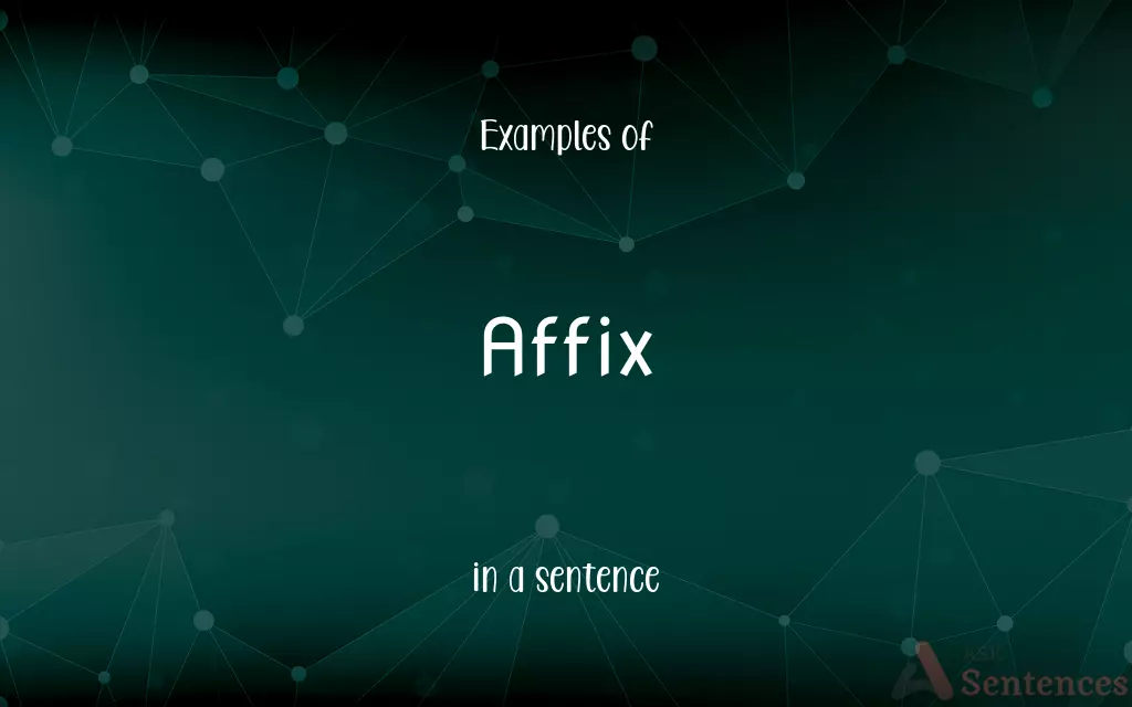 Affix