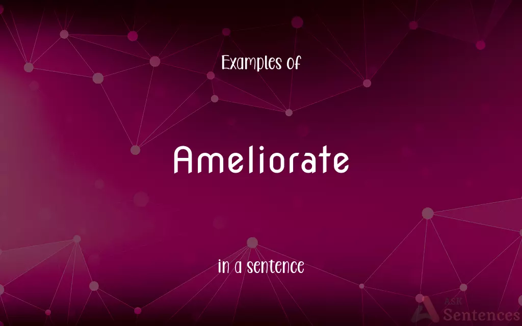 Ameliorate