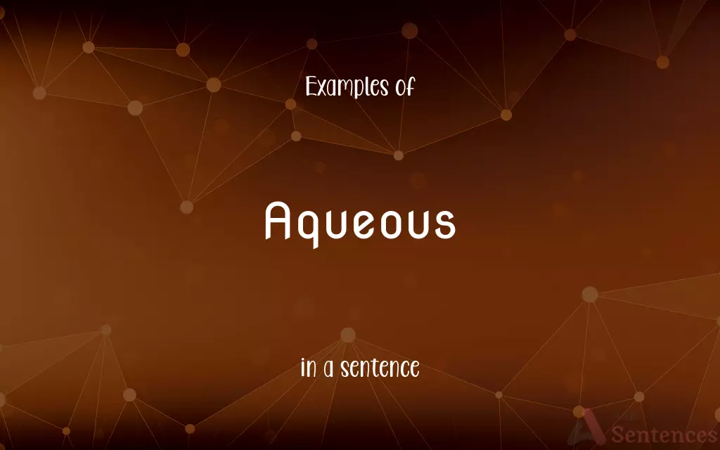 Aqueous