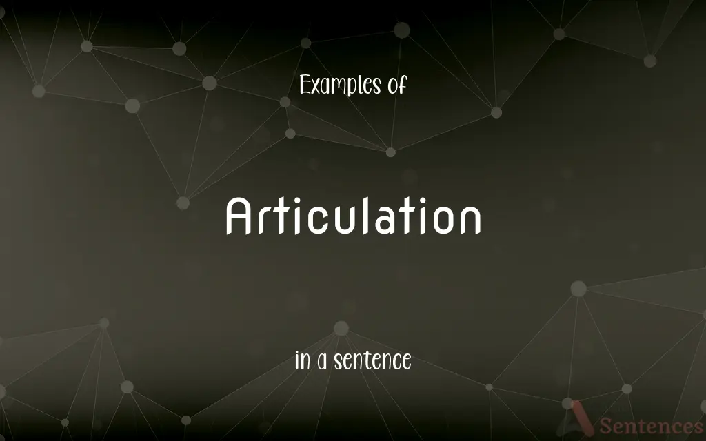 Articulation