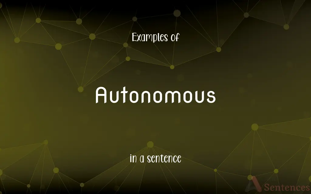 Autonomous