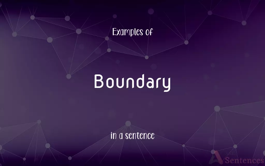 Boundary