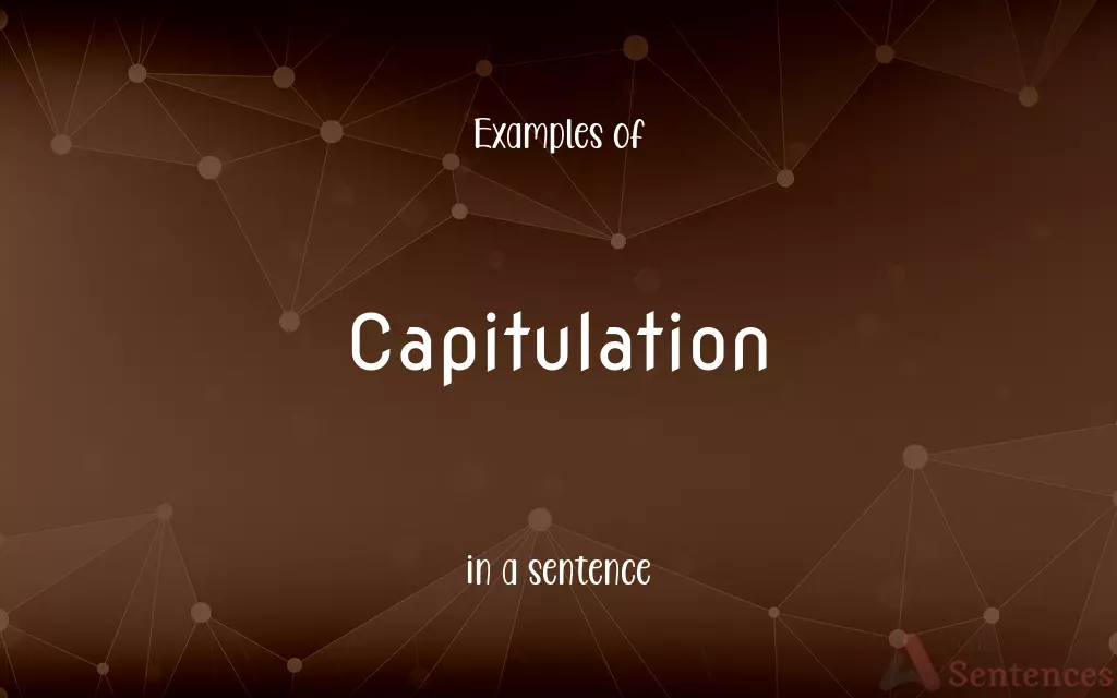 Capitulation