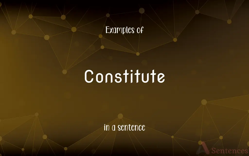 Constitute