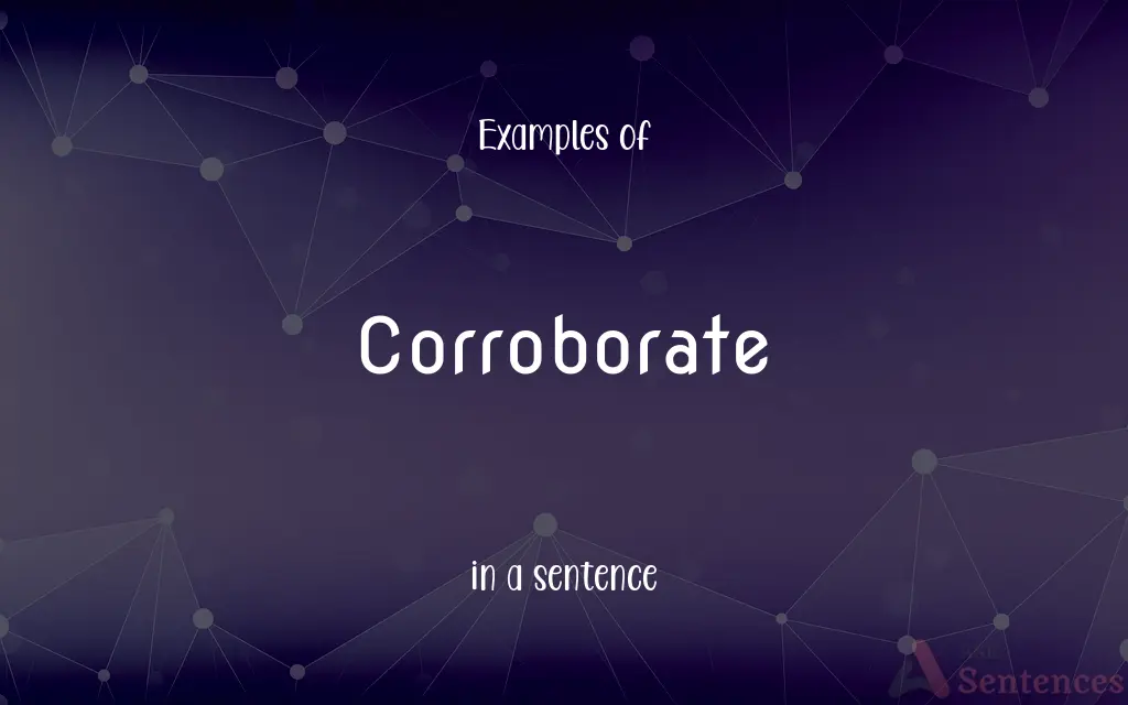 Corroborate