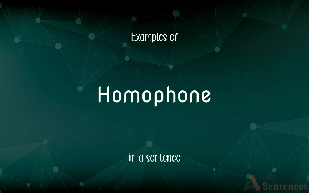 Homophone