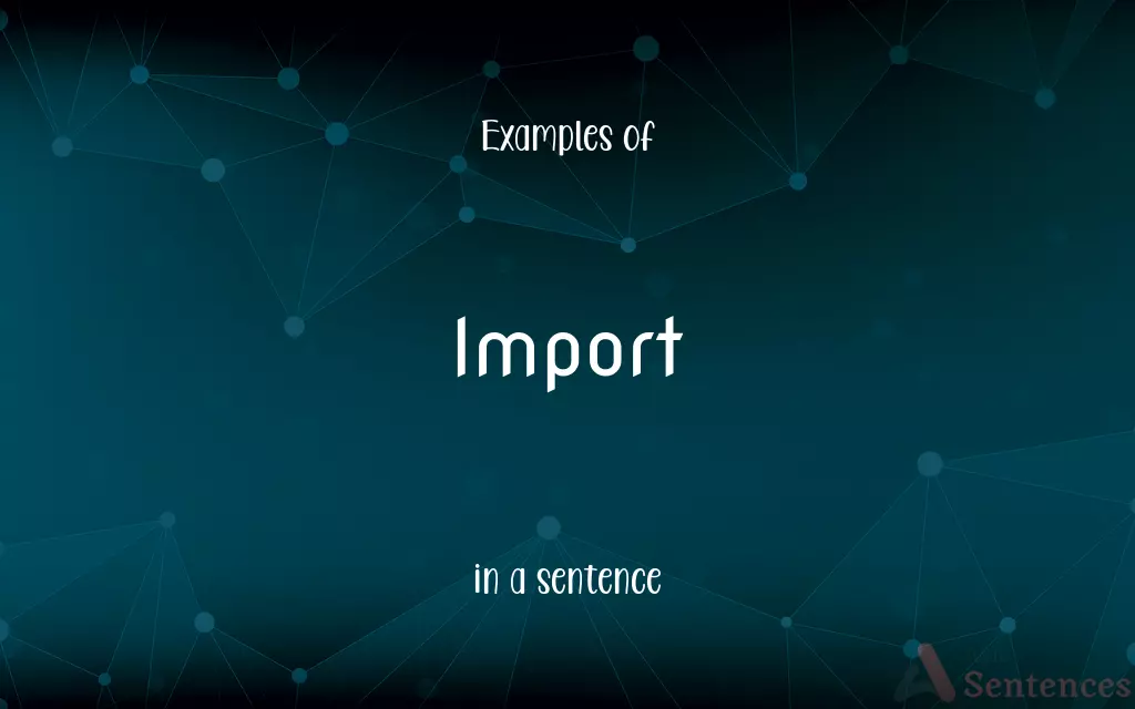 Import