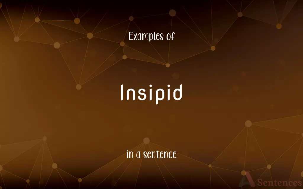 Insipid