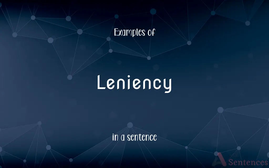 Leniency