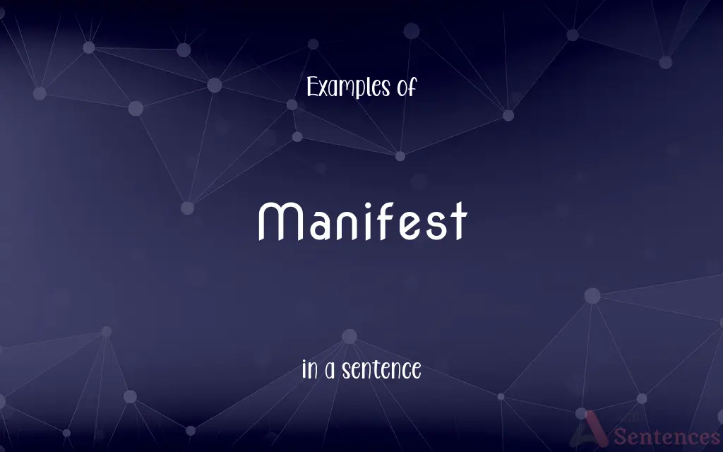 Manifest