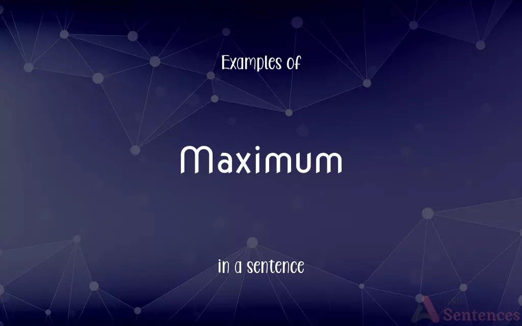 Maximum