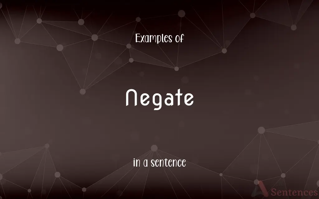 Negate