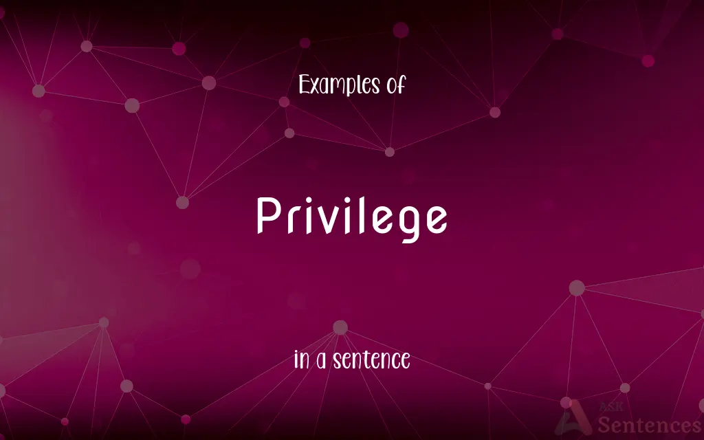 Privilege