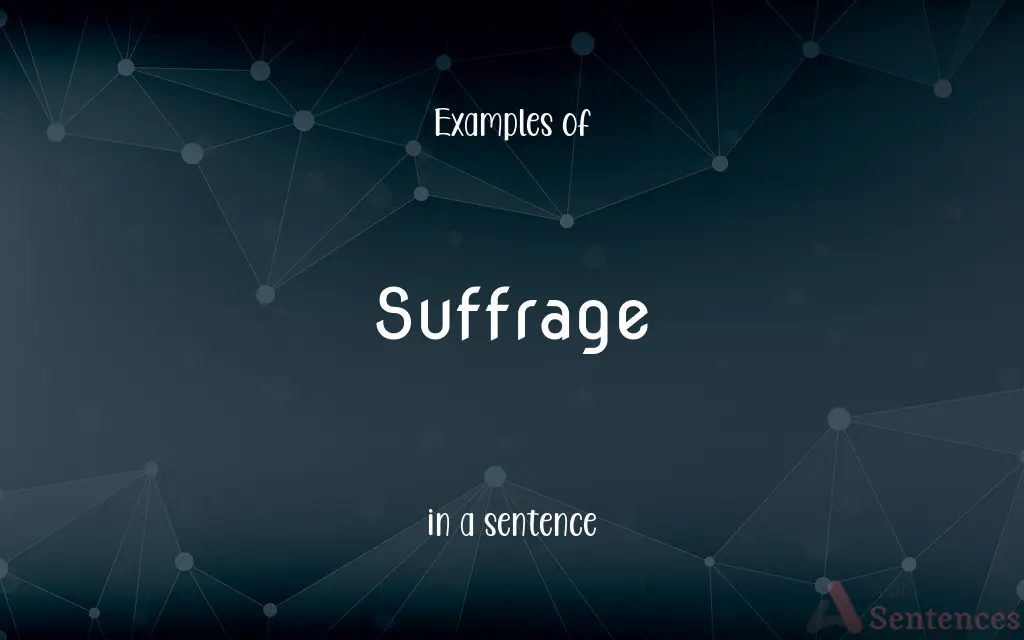 Suffrage