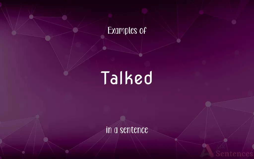 Talked